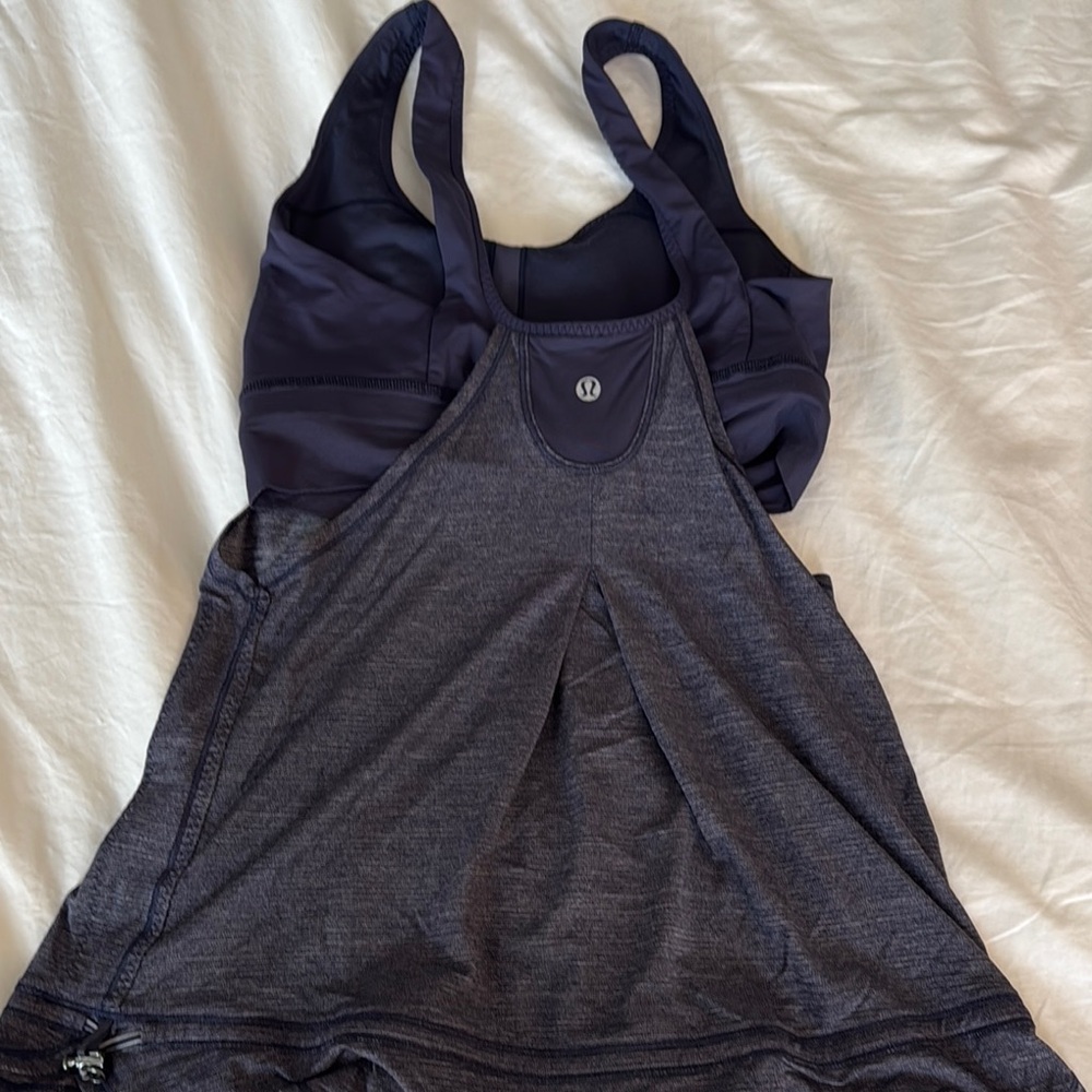 Lululemon Dark Gray Athletic Tank Top - Picture 3 of 4